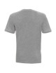 GEFFER HERREN T-SHIRT 200 HELLGRAU MELANGE Siebdruck