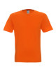GEFFER HERREN-T-SHIRT 200 ORANGE mit Aufdruck, Stickerei, Siebdruck, Firmenlogos