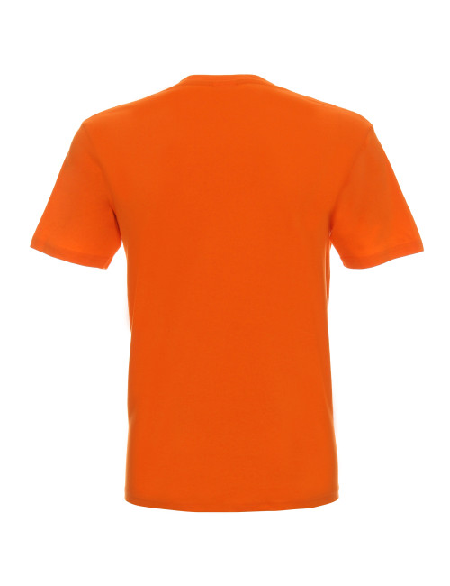 GEFFER T-SHIRT Men`s 200 ORANGE print embroidery silkscreen company logo