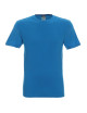 GEFFER HERREN-T-SHIRT 200 BLAU Siebdruck-Logo-Transfer-Stickerei