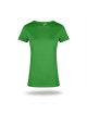 GEFFER DAMEN-T-SHIRT 205 GREEN SPRING mit Siebdruck und Logo-Stickerei