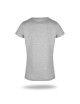 GEFFER DAMEN T-SHIRT 205 HELLGRAU MELANGE Druck Stickerei Siebdruck