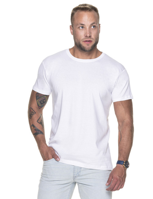 Herren T-Shirt Promostars Geffer 100 Weiß