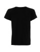 GEFFER Herren-T-SHIRT 100 SCHWARZ Siebdruck DTG-Druck-Sticklogo