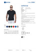 GEFFER Herren-T-SHIRT 100 SCHWARZ Siebdruck DTG-Druck-Sticklogo