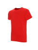 GEFFER HERREN-T-Shirt 100 ROT mit Stickerei, Logo-Siebdruck
