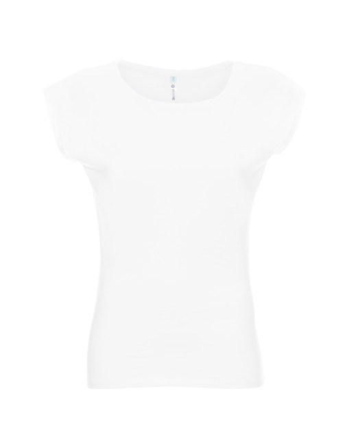 Damen T-Shirt Promostars Geffer 250 Weiß