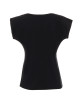 GEFFER Women`s T-SHIRT 250 BLACK print your logo embroidery silkscreen