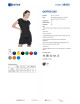 GEFFER Women`s T-SHIRT 250 BLACK print your logo embroidery silkscreen