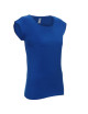 GEFFER T-SHIRT Women`s 250 CORNFLOWER print embroidery logo screen printing