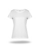 GEFFER Women`s T-SHIRT 245 WHITE Embroidery print DTG heat transfer