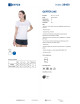 GEFFER Women`s T-SHIRT 245 WHITE Embroidery print DTG heat transfer