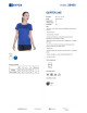 GEFFER Damen T-SHIRT 245 CORNBROWN Logo-Stickdruck