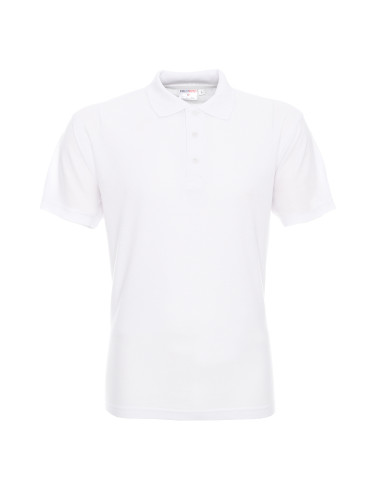 Herren Polo Promostars Standard Weiß