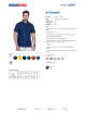 Promostars POLO Męska STANDARD GRANATOWY nadruk sitodruk logo haft