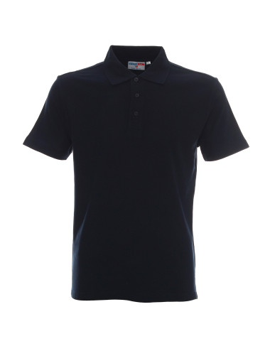 Promostars POLO Męska POLO HEAVY GRANATOWY nadruk sitodruk logo nadruk