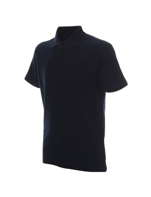 Promostars POLO Męska POLO HEAVY GRANATOWY nadruk sitodruk logo nadruk