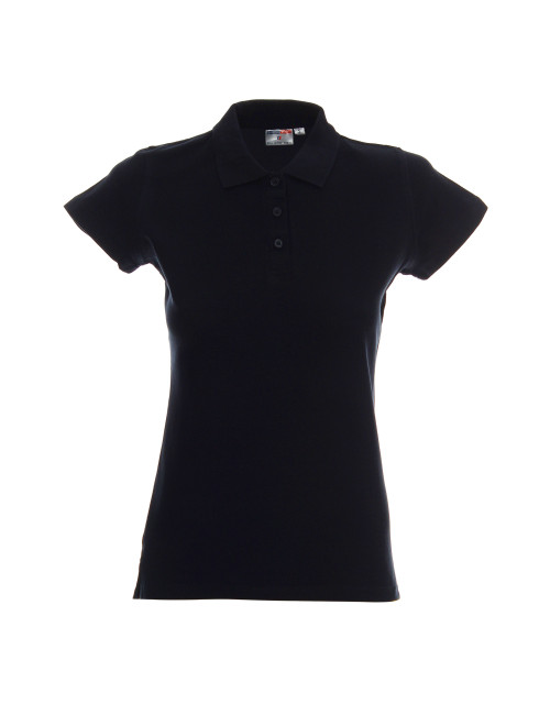 Promostars POLO Damska LADIES' HEAVY GRANATOWY haft nadruk sitodruk