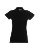 Promostars POLO Damskie LADIES' HEAVY CZARNY haft nadruk logo sitdruk