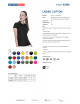 Promostars POLO Damska LADIES' COTTON CZARNY haft nadruk sitodruk logo