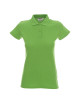 Promostars POLO Women`s LADIES` COTTON LIGHT GREEN silkscreen embroidery
