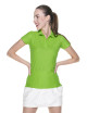 Promostars POLO Women`s LADIES` COTTON LIGHT GREEN silkscreen embroidery