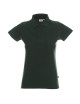 Promostars POLO Damen LADIES` COTTON BOTTLE GREEN Stickereidruck