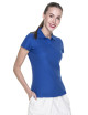 Promostars POLO Damen LADIES` COTTON CROWN BROWN Stickerei, Siebdruck, Druck