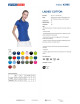Promostars POLO Damska LADIES' COTTON CHABROWY haft sitodruk nadruk