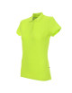 Promostars POLO Damen LADIES` COTTON LIME Stickerei-Siebdruck-Logo