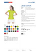 Promostars POLO Damska LADIES' COTTON LIMONKOWY haft sitodruk logo