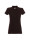 Damen-Poloshirt aus Baumwolle in Dunkelbraun von Promostars