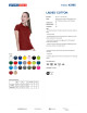 Promostars POLO Damska LADIES' COTTON BORDOWY haft sitodruk logo