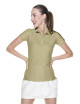 Promostars POLO Damska LADIES' COTTON BEŻOWY LATTE haft sitodruk logo