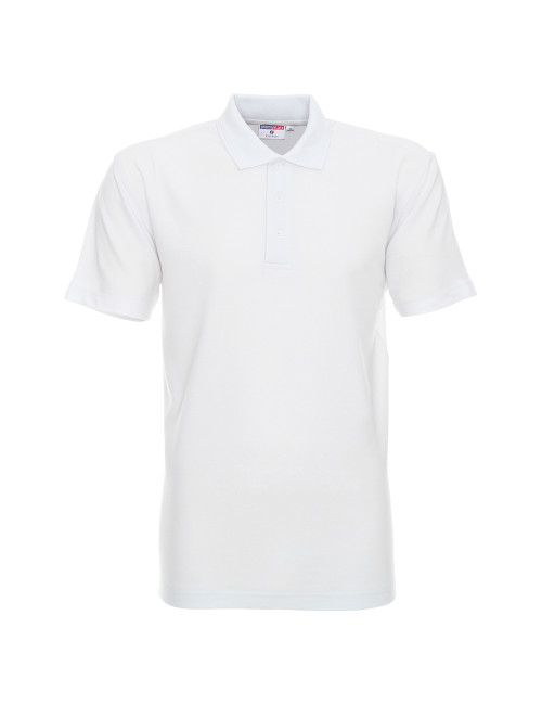 Promostars Cotton Men's Polo Shirt White
