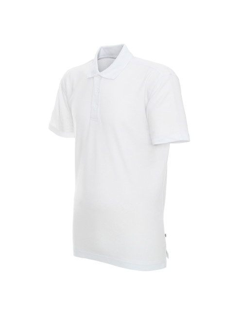 Promostars Cotton Men's Polo Shirt White