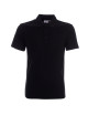 Promostars POLO Męska COTTON CZARNY nadruk haft sitodruk logo transfer