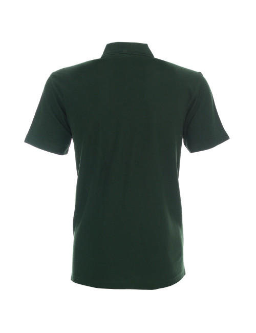 Promostars POLO Męska COTTON ZIELONY BUTELKOWY haft nadruk sitodruk