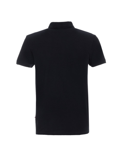 Promostars POLO Męska COTTON SLIM CZARNY haft nadruk sitodruk logo