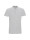 Herren-Poloshirt aus Baumwolle, schmal, hellgrau meliert, Promostars