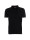 Herren Coast Polo Black Crimson Cut