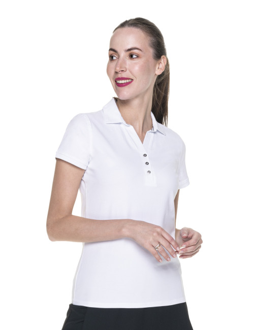 Promostars Ladies' Coast Women's Polo White