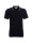 Herren-Polo-Linie schwarz/weiß Promostars
