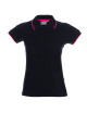 Promostars POLO Damska LADIES' LINE GRANATOWY/RÓŻOWY haft nadruk logo