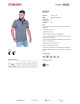 CRIMSON CUT POLO Herren SHOT BLACK/WHITE Stickerei DTG-Druck Siebdruck-Logo