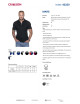 CRIMSON CUT POLO Men`s MARS BLACK/WHITE print embroidery silkscreen logo