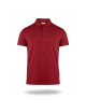 CRIMSON CUT POLO Men`s MARS DARK RED/NAVY embroidered logo print
