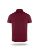CRIMSON CUT POLO Men`s MARS WINE RED/BLACK embroidery silkscreen print