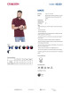 CRIMSON CUT POLO Men`s MARS WINE RED/BLACK embroidery silkscreen print