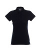 CRIMSON CUT POLO Damska VENUS GRANATOWY/BIAŁY nadruk haft logo DTG DTF